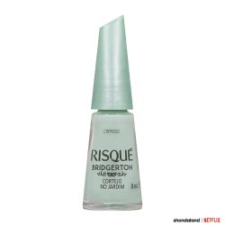 Esmalte Cremoso Risqué Bridgerton Cremoso Cortejo No Jardim 8ml