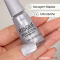 ESMALTE METÁLICO RISQUÉ BRIDGERTON METÁLICO DAMA DE PRATA 8ML