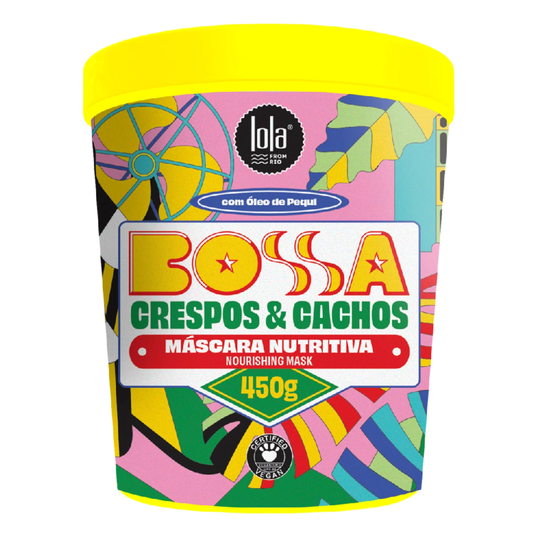 Máscara Capilar Lola Cosmetics Bossa 450g