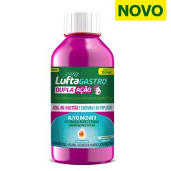 Luftagastro Dupla Ação Sabor Menta Zero Açúcar Líquido 150ml