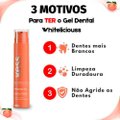 GEL DENTAL KESS WHITELICIOUS PÊSSEGO ICE 60G