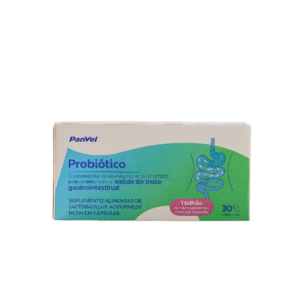 Probiótico Panvel 30 Cápsulas