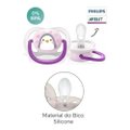 CHUPETA AVENT ULTRA AIR 0 A 6 MESES ROSA E ROXO 1 UNIDADE