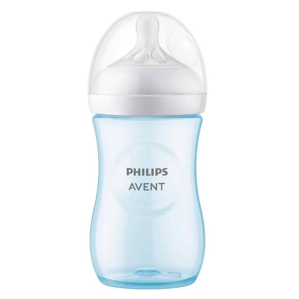 Mamadeira Avent Pétala 3.0 Azul 260ml