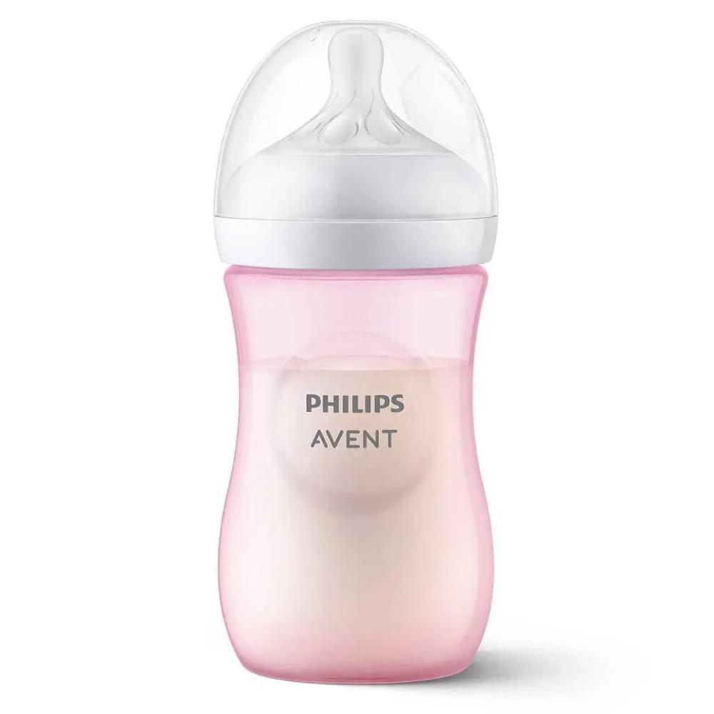 Mamadeira Avent Pétala 3.0 Rosa 260ml
