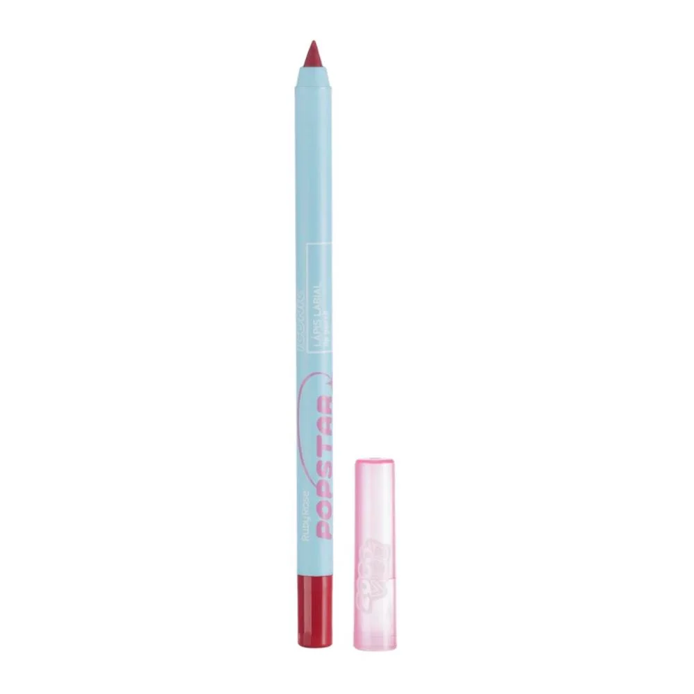 Lápis Para Contorno Labial Ruby Rose Iconic Popstar Red Carpet 1g