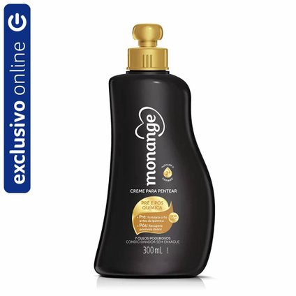 CREME PARA PENTEAR MONANGE QUÍMICA SEM DRAMA 300ML