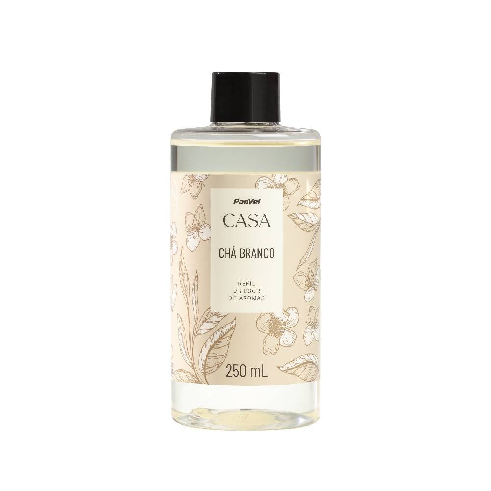 Refil Difusor De Aromas Casa Cha Branco 250ml Panvel
