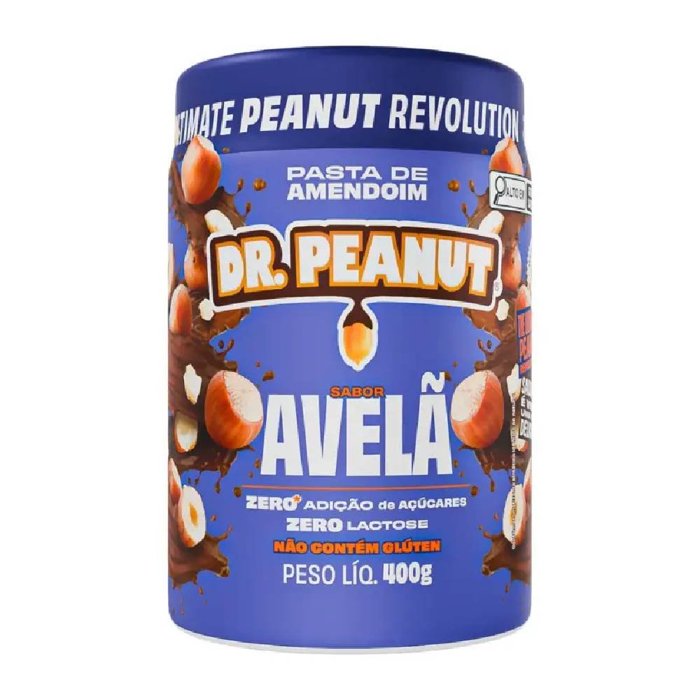 Pasta De Amendoim Dr. Peanut Avelã 400g