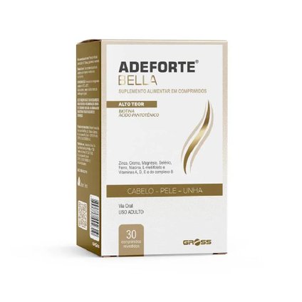 SUPLEMENTO ALIMENTAR ADEFORTE BELLA 30 COMPRIMIDOS