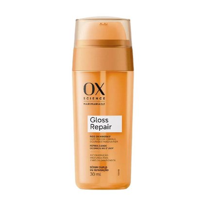 SÉRUM CAPILAR OX MARI MARIA SCIENCE GLOSS REPAIR 30ML