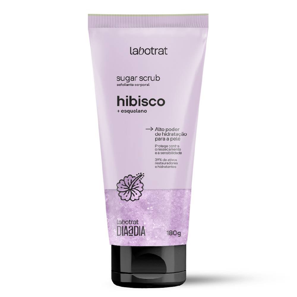 Esfoliante Corporal Labotrat Dia A Dia Sugar Scrub Hibisco 180g