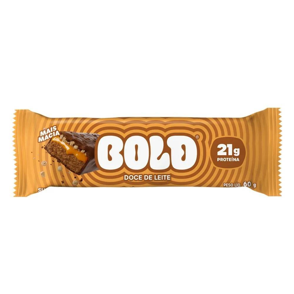 Barra De Proteína Bold Doce De Leite 60g