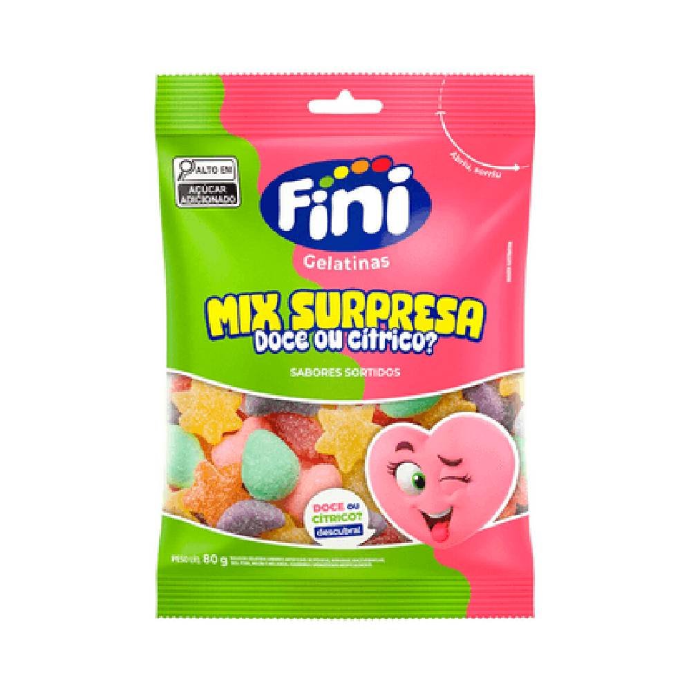 Bala Fini Mix Surpresa 80g