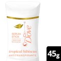 DESODORANTE DOVE SÉRUM STICK TROPICAL HIBISCUS 45G