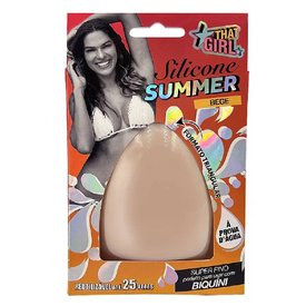 SILICONE PARA SEIOS THAT GIRL SUMMER BEGE 1 PAR