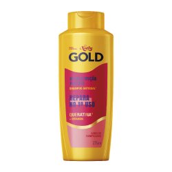 Shampoo Niely Gold Reconstrução Queratina 275ml