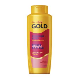 SHAMPOO NIELY GOLD RECONSTRUÇÃO QUERATINA 275ML