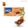 CHOCOLATE EM BARRA LACTA CARAMELO RECHEADOS 104G