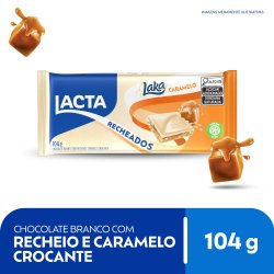 Chocolate Barra Lacta Laka Caramelo 104g