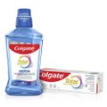 ENXAGUANTE BUCAL COLGATE TOTAL 12 CLEAN MINT 500ML PROMO GRÁTIS CREME DENTAL COLGATE TOTAL 12 90G