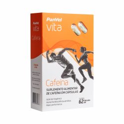 Cafeína Panvel Vita 62 Cápsulas