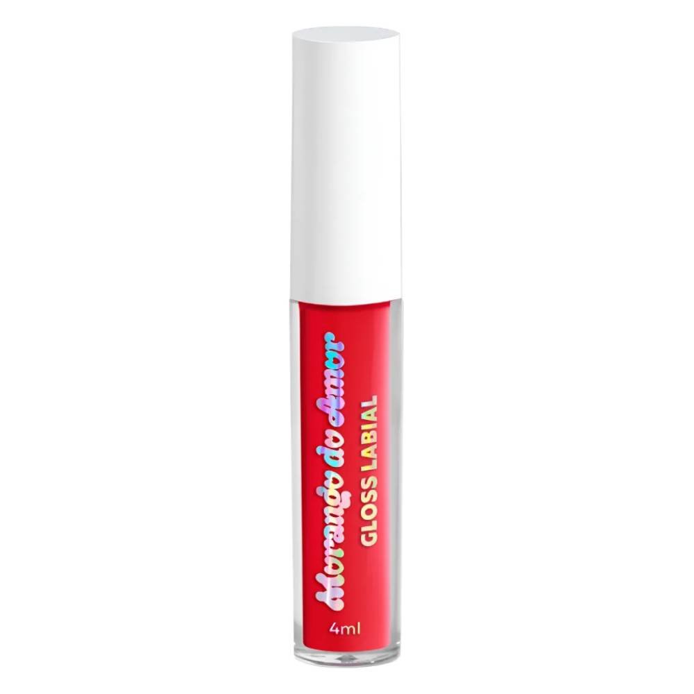 Gloss Labial Dailus Morango Do Amor Cobertura Crocante 4ml