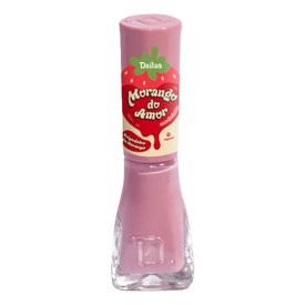 ESMALTE CREMOSO DAILUS MORANGO DO AMOR BRIGADEIRO DE MORANGO 8ML