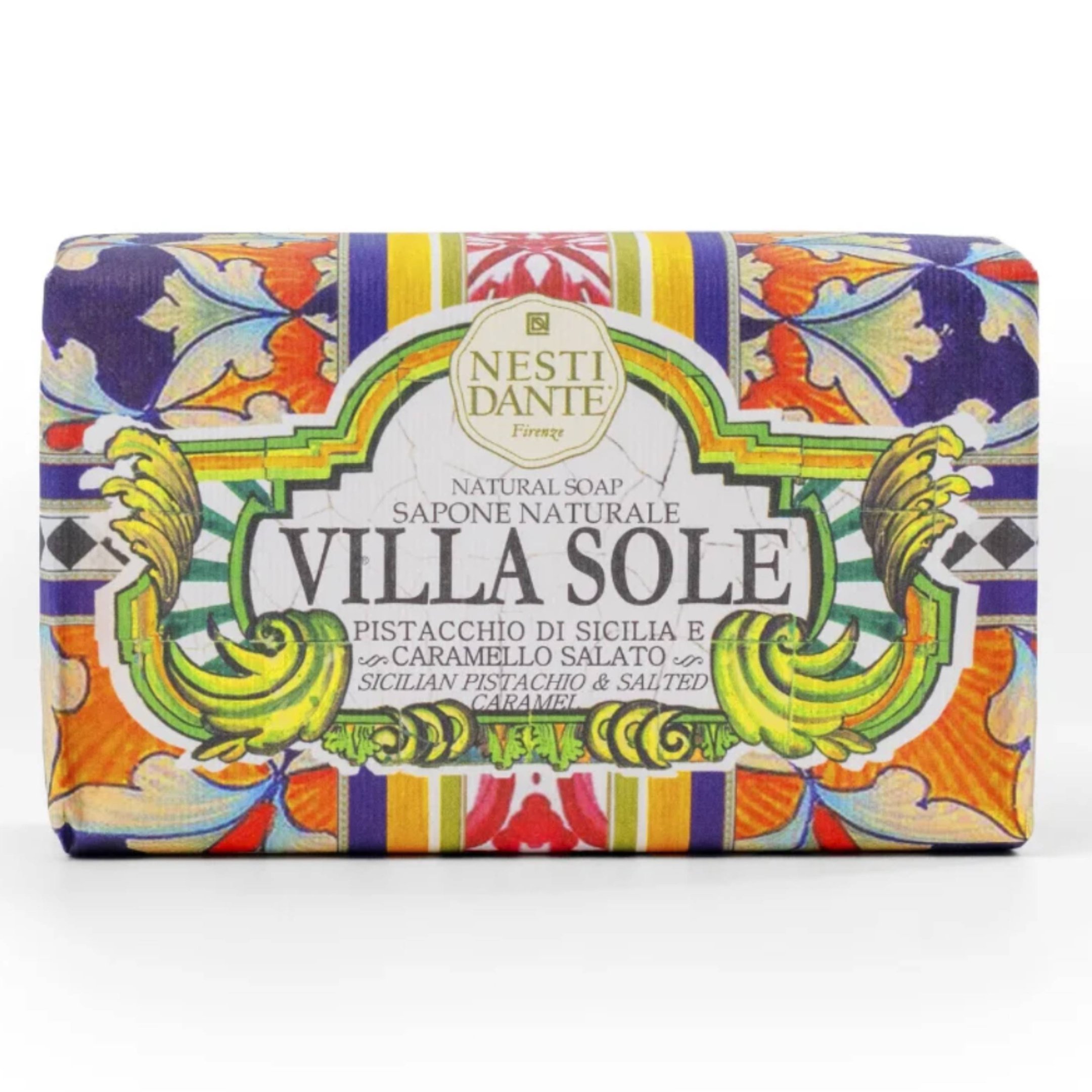 Sabonete Em Barra Nesti Dante Villa Sole Pistache E Caramelo Salgado 250g