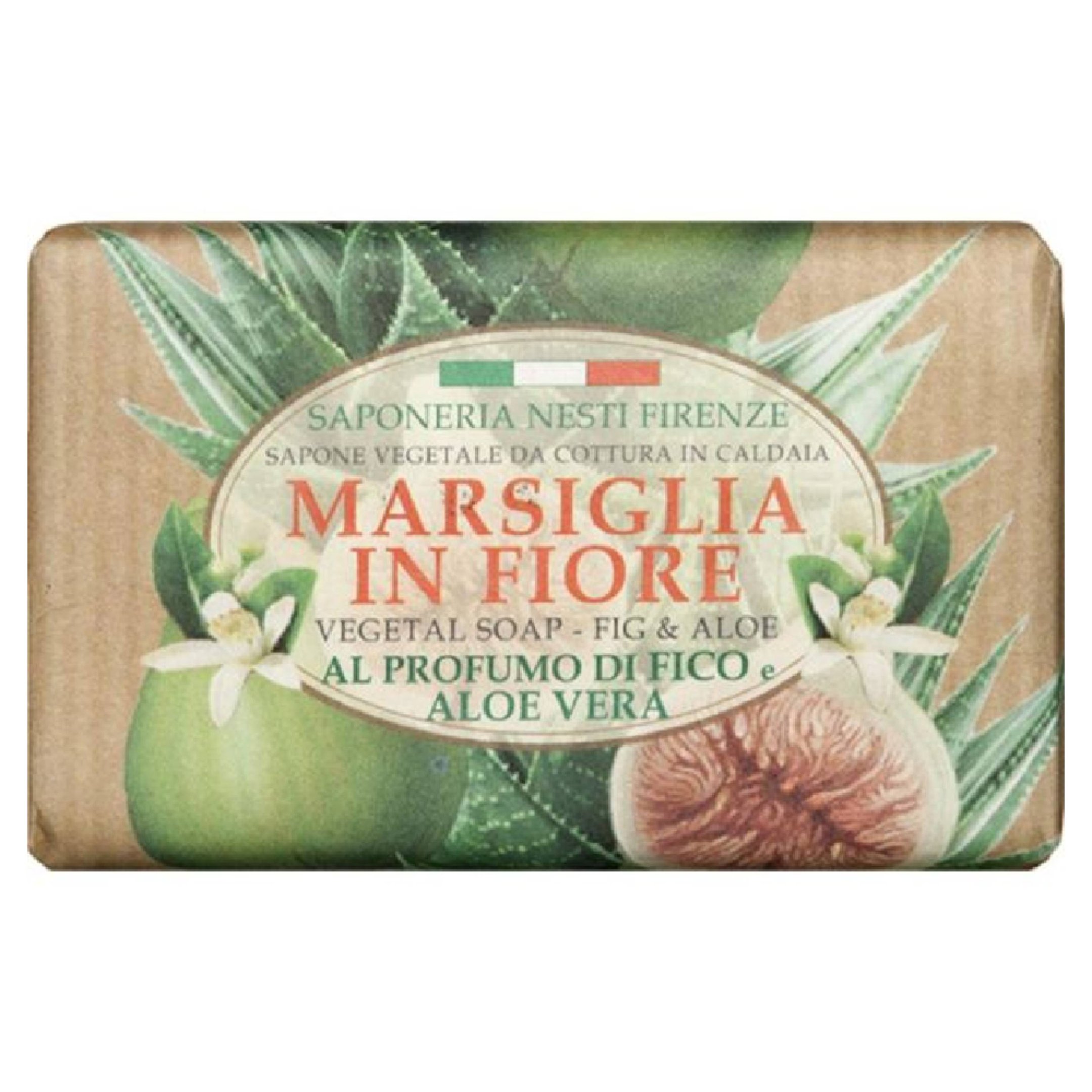 Sabonete Em Barra Nesti Dante Marsiglia In Fiore Figo E Aloe Vera 125g