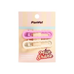 Kit 2 Passadores Para Cabelo Panvel Milkshake Rosa E Bege