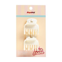 Kit 2 Prendedores Para Cabelo Panvel Milkshake Bege