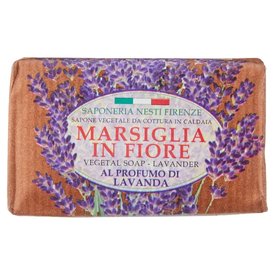 SABONETE EM BARRA NESTI DANTE MARSIGLIA IN FIORE LAVANDA 125G