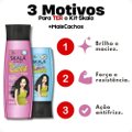 KIT SKALA #MAIS CACHOS SHAMPOO 325ML + CONDICIONADOR 200ML