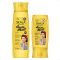 KIT SKALA AMIDO DE MILHO SHAMPOO 325ML + CONDICIONADOR 200ML