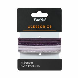 Elastico Panvel Acessórios Lilas 6un
