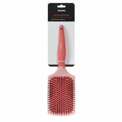 Escova De Cabelo Panvel Acessorios Raquete Rosa