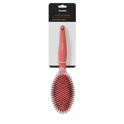 Escova De Cabelo  Panvel Acessorios Oval Rosa