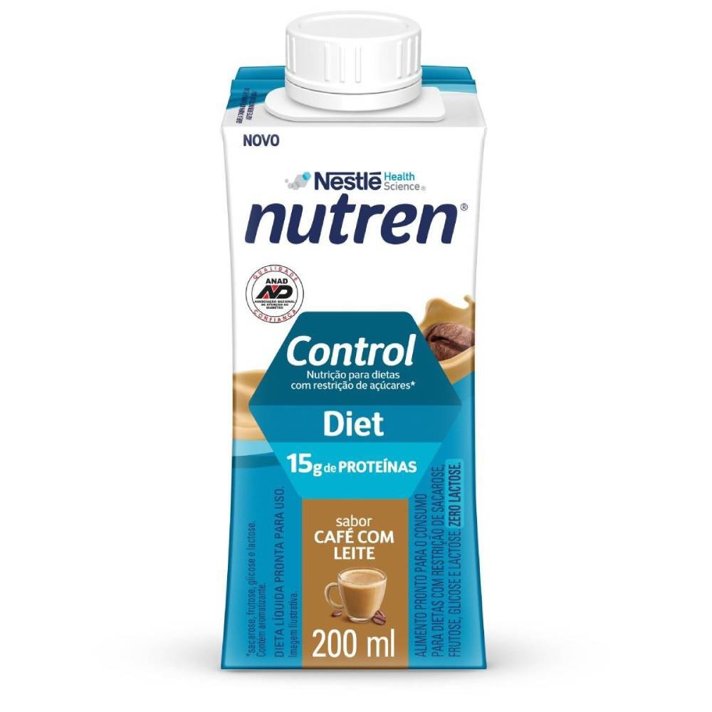 Complemento Alimentar Nutren Control Diet Café Com Leite 200ml