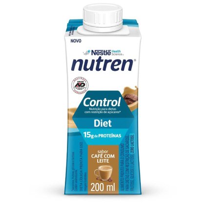 COMPLEMENTO ALIMENTAR NUTREN CONTROL DIET CAFÉ COM LEITE 200ML