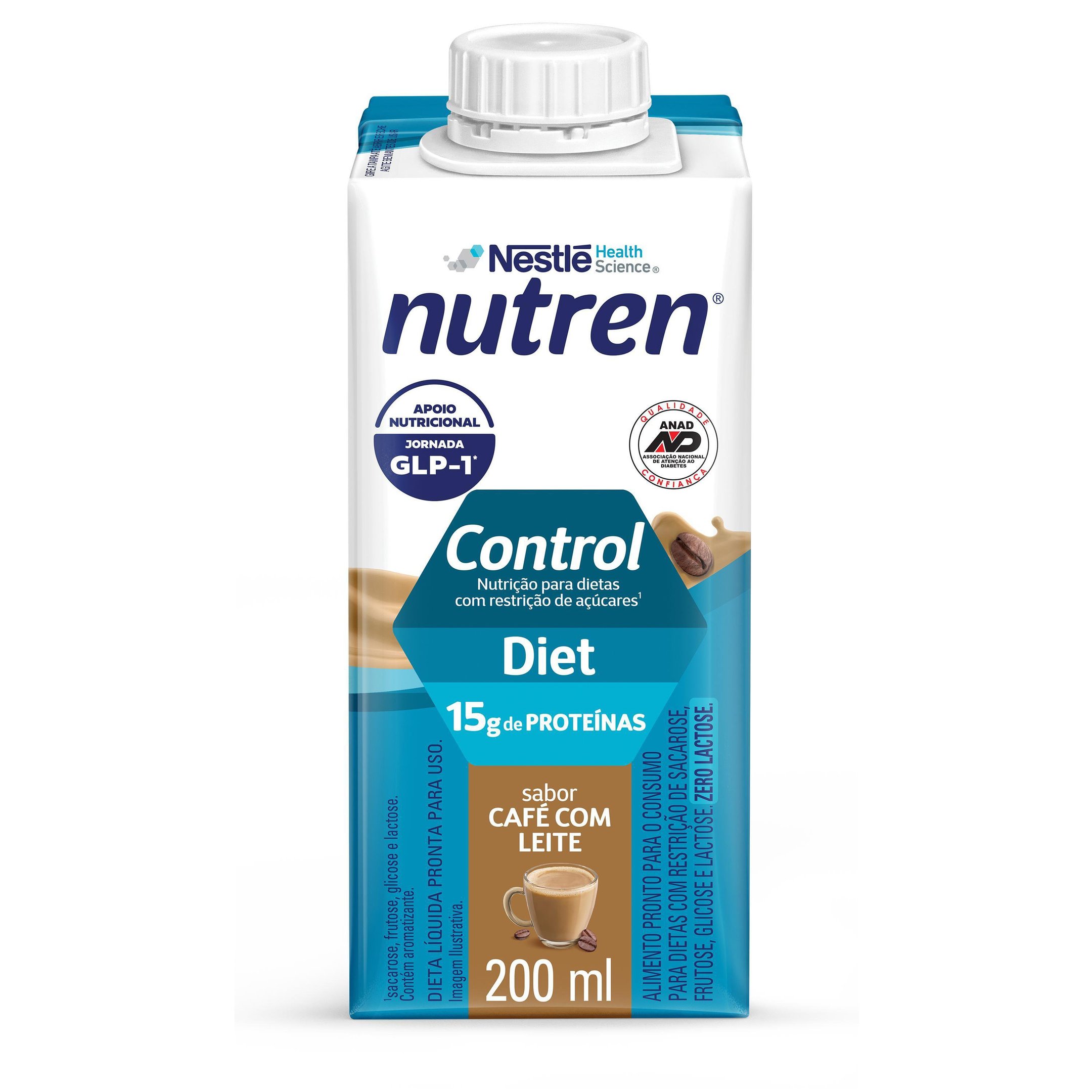 Complemento Alimentar Nutren Control Diet Café Com Leite 200ml