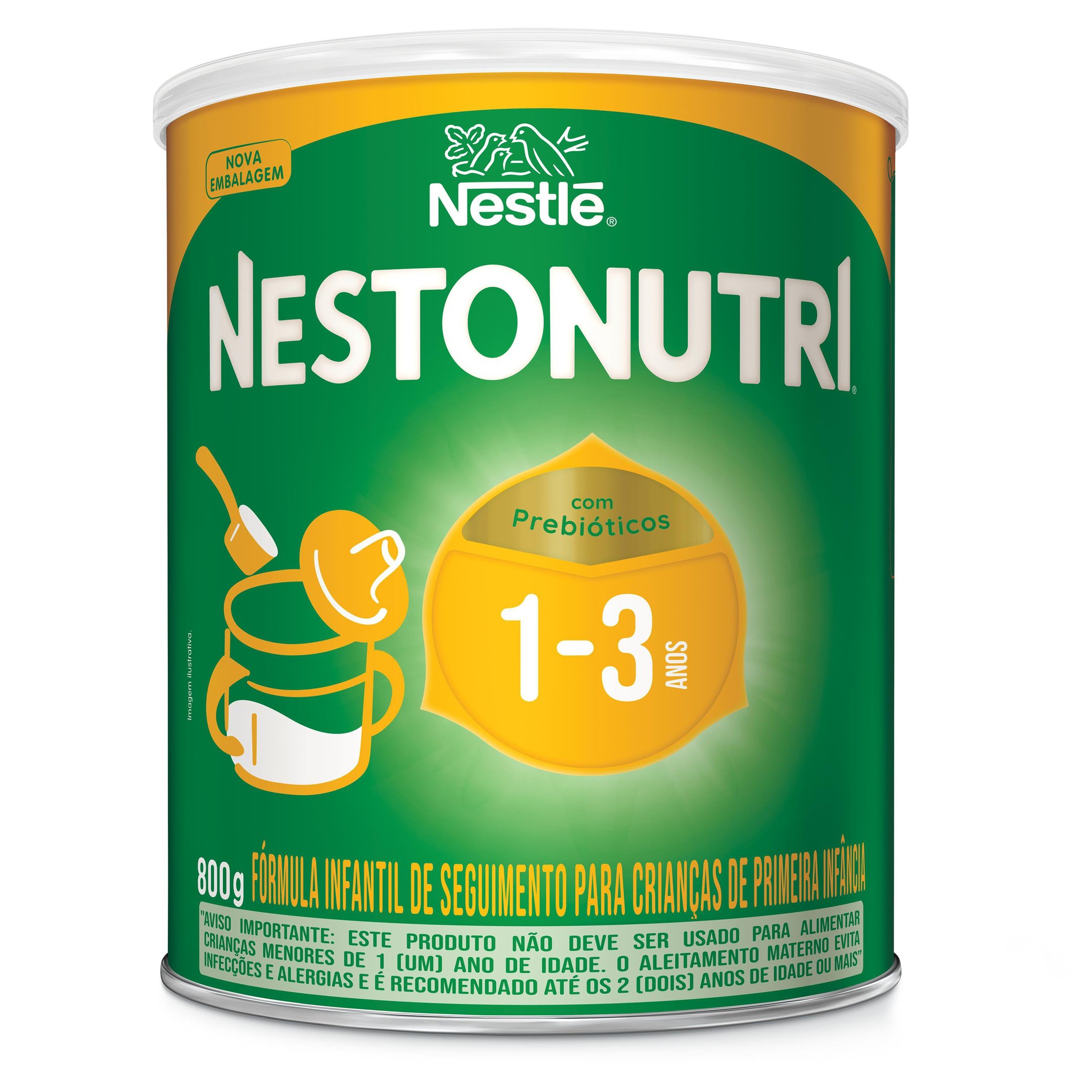 Fórmula Infantil De Seguimento Nestonutri 1+ 800g 