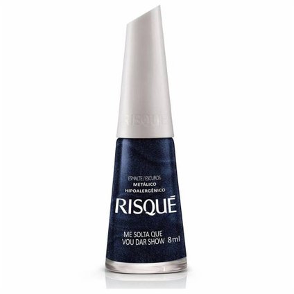 ESMALTE RISQUE METALIZADO ME SOLTA QUE VOU DAR SHOW 8ML