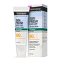 PROTETOR SOLAR FACIAL NEUTROGENA SUN FRESH DERM CARE FLUIDO SEM COR FPS80 40ML