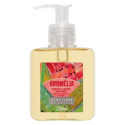 SABONETE LÍQUIDO PARA MÃOS LOCCITANE AU BRÉSIL BROMÉLIA 250ML