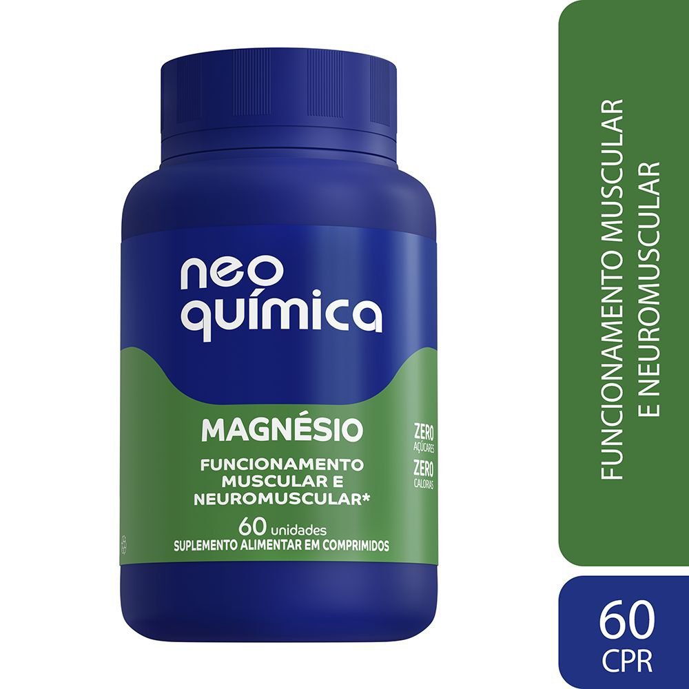 Magnésio Neo Química 60 Unidades