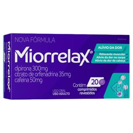 MIORRELAX 20 COMPRIMIDOS