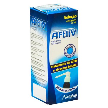 AFTLIV 100MG/ML SOLUÇÃO ORAL 25ML