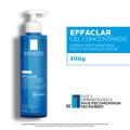 GEL DE LIMPEZA FACIAL LA ROCHE-POSAY EFFACLAR CONCENTRADO PARA PELE OLEOSA 300G