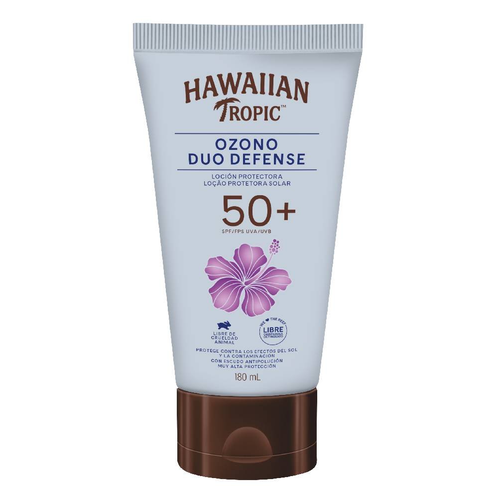 Protetor Solar Corporal Hawaiian Tropic Ozono Duo Defense Fps50+ 180ml